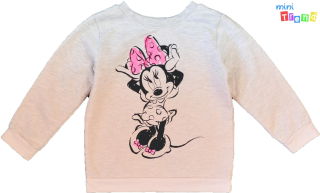 H&M Minnie rózsaszín-szürke pulóver 3-4év 4-Hibátlan